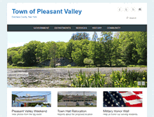 Tablet Screenshot of pleasantvalley-ny.gov